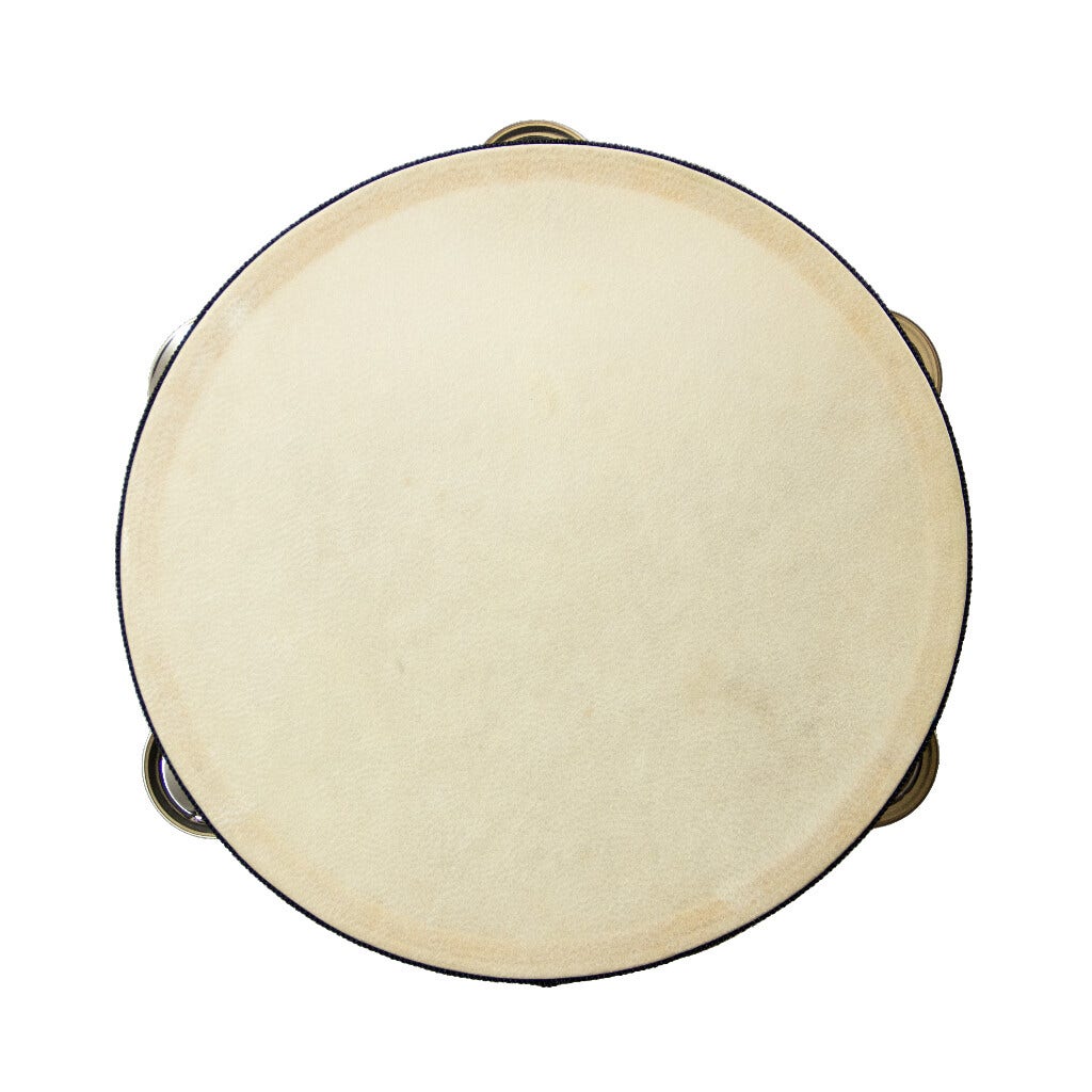 Tambourine with head outlet