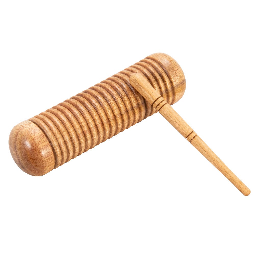 Westco SH7201 Wood Guiro Shaker w Striker