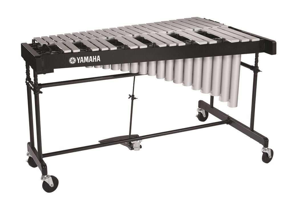 Yamaha YV-2700 3.0 Oct Silver Bar Vibraphone. Buy Now!