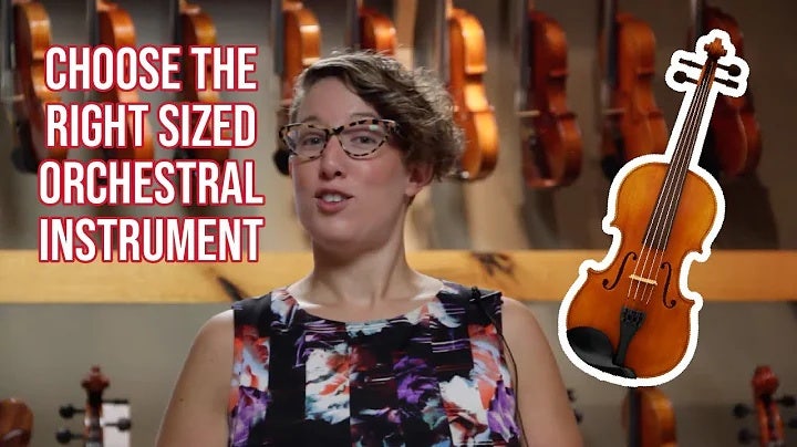How to choose the right size string instrumen