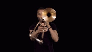 trombone player